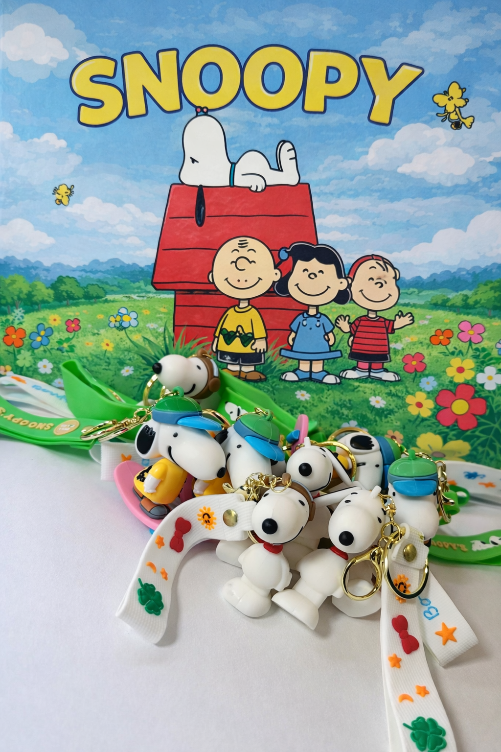 Snoopy Character Keychain – Cute Peanuts Bag Charm & Gift Accessory