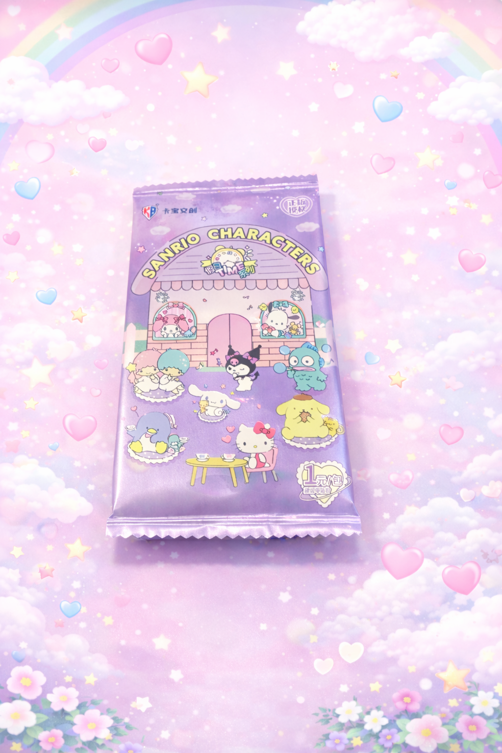 Sanrio Character Card Pack – Sealed Collectible (3 Cards Per Pack)